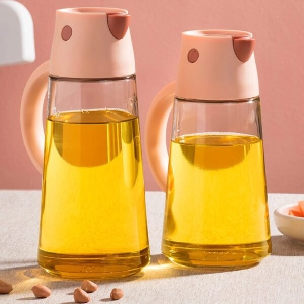 Oil Bottle(自动开合油壶-粉色)