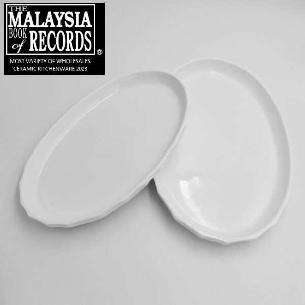 Oval Shaped Fish Plate(蓝宝石旦形炉盘)