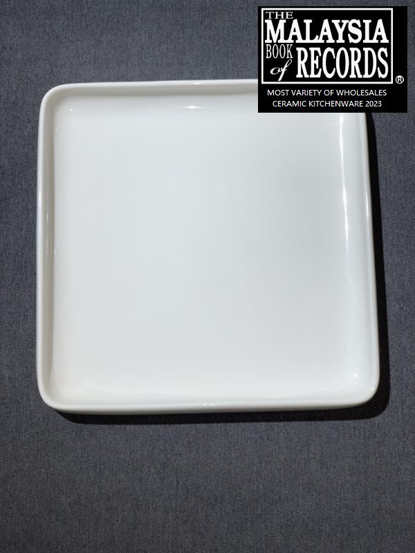 Square Plate(平底厚唇正方盘)