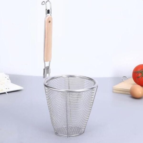 Noodle Strainer(斜底木柄粉喱-网状)