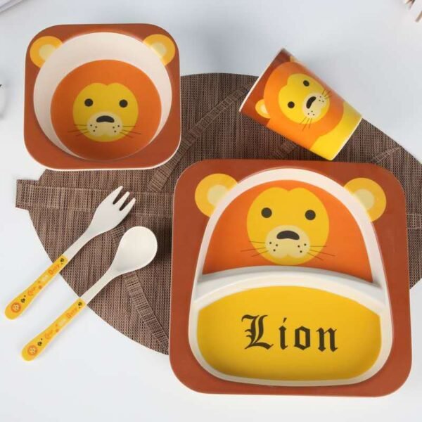 Kids Tableware Set(狮子餐具套装)