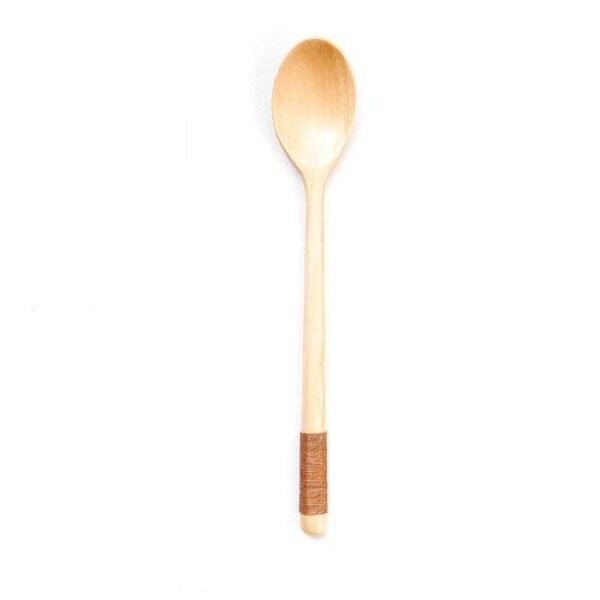 23.5cm Wooden Spoon(方柄棕色线木勺)