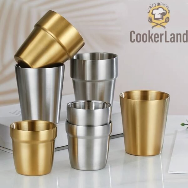 Korean Stainless Steel Cup(韩式水杯)