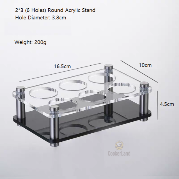 Acrylic Stand (亚克力酒架-黑底)