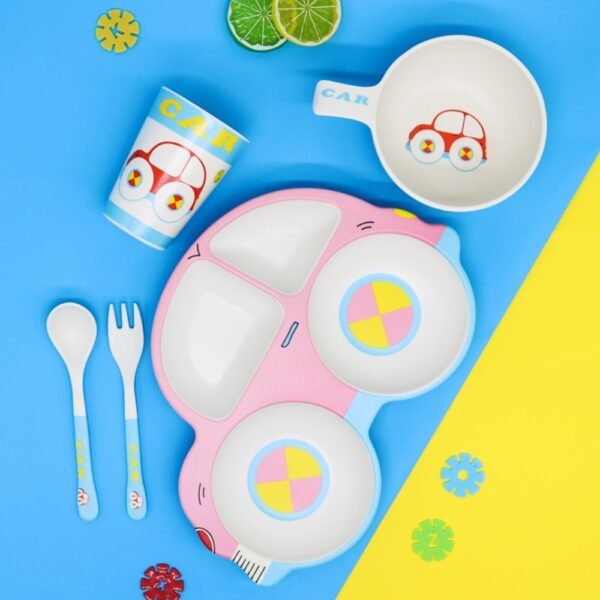 Kids Tableware Set(小汽车餐具套装)