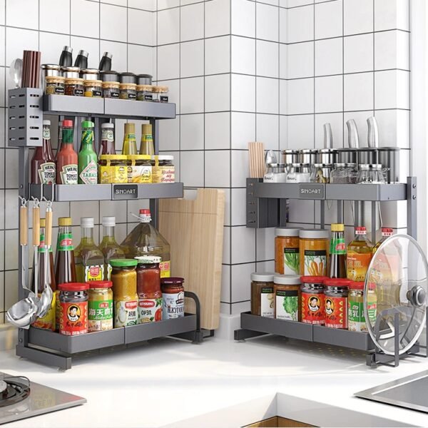 Stainless Steel Spice Rack(不锈钢调味架)