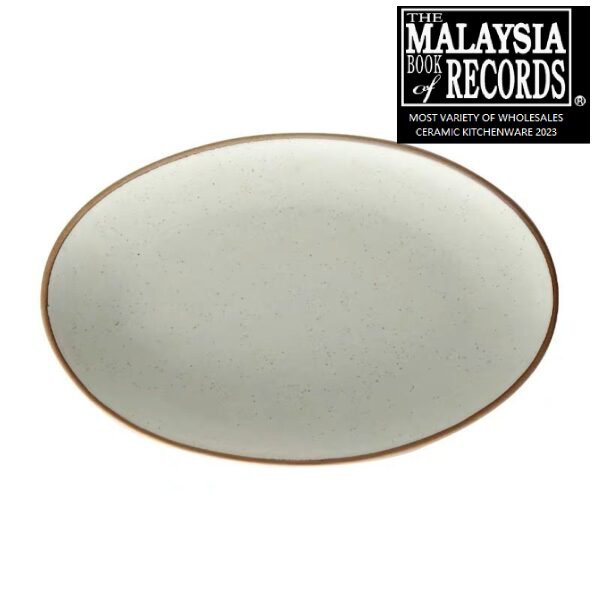 Oval Plate 如意旦形盘