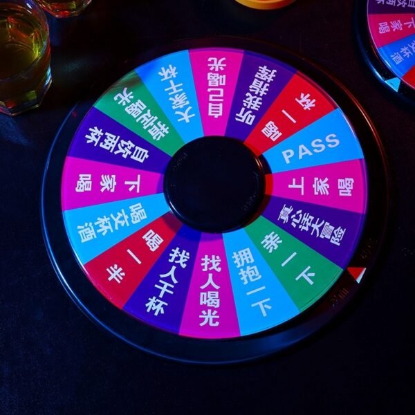 Spin The Wheel Drinking Game(游戏装盘)