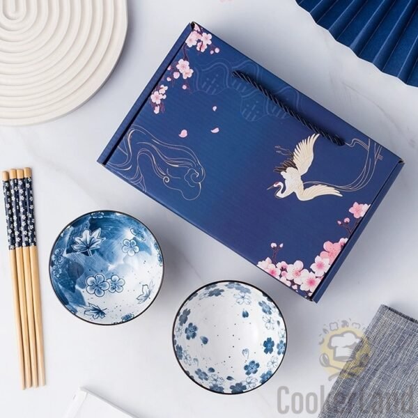 Tableware Set(蓝绘餐具套装16件套)