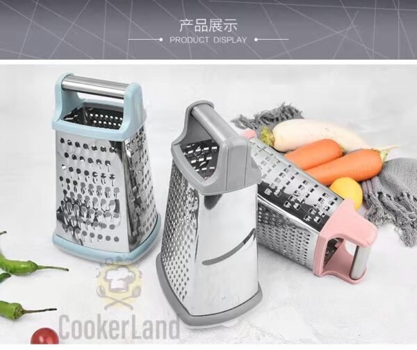 Grey Color Side Grater (四面刨配收纳盒)