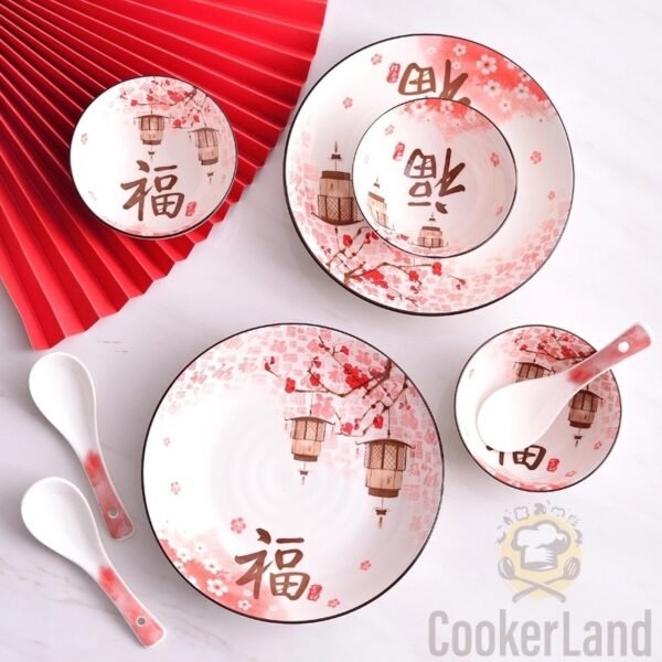 Tableware Set(吉祥福餐具套装16件套)