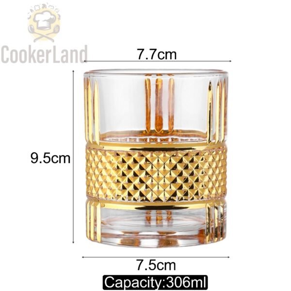 Gold Whisky Glass(金色威士忌杯)