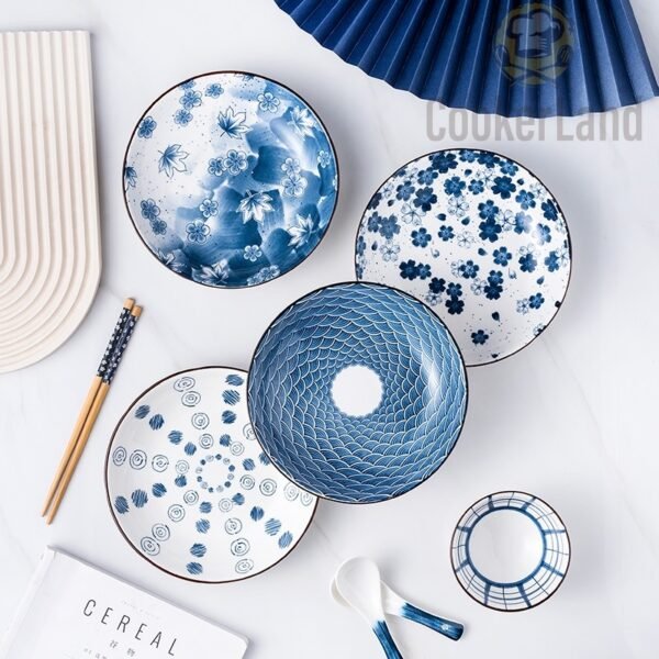 Tableware Set(蓝绘餐具套装16件套)