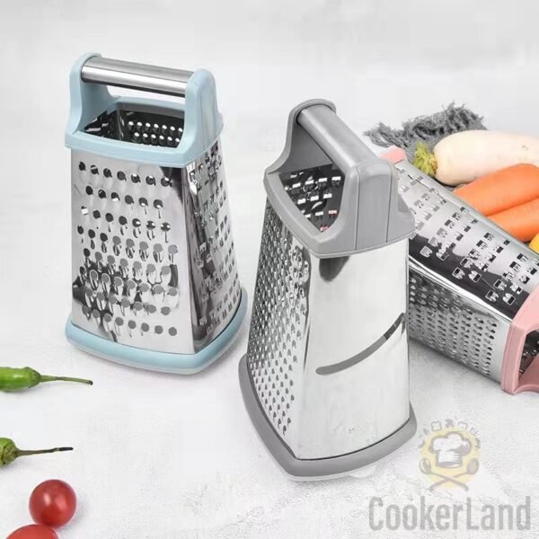 Grey Color Side Grater (四面刨配收纳盒)