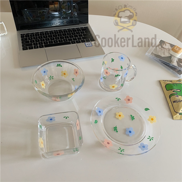 Flower Design Tableware Set 田园风餐具