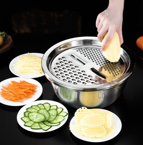 3 Pcs  Round Wash Basket 沥水盆三件套