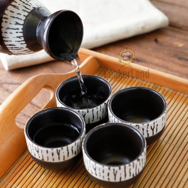 Sake Pot Sake Cup 清酒壶 （墨染）