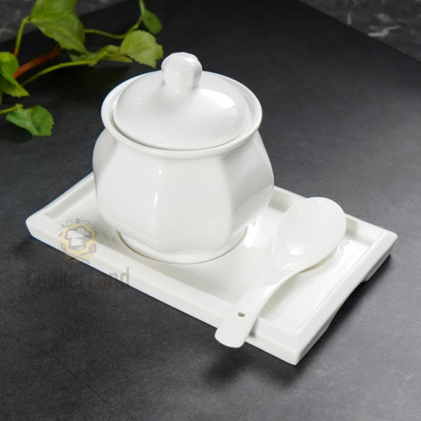 3 Pcs Ceramic Steam Bowl Set 佛跳墙三件套炖盅