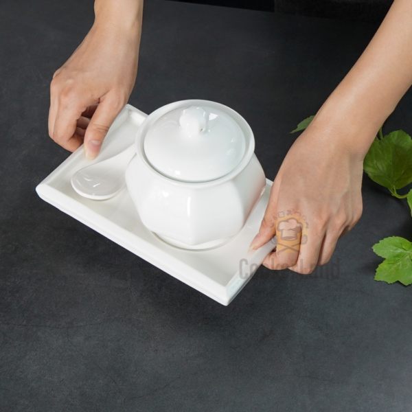 3 Pcs Ceramic Steam Bowl Set 佛跳墙三件套炖盅