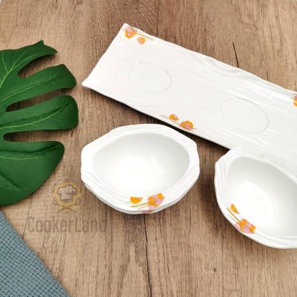 Gold Dish Plate 3 in 1