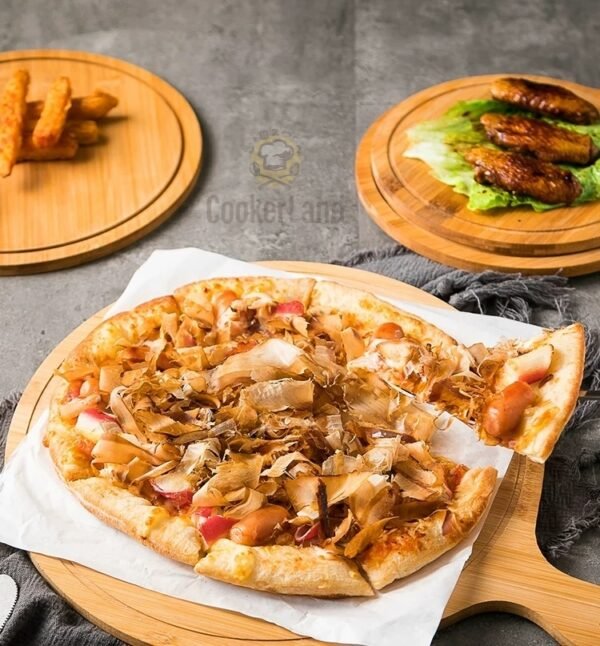 Bamboo Pizza Tray (圆形披萨板)