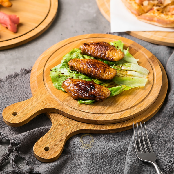 Bamboo Pizza Tray (圆形披萨板)