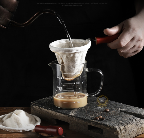 Wooden Handle Coffee Filter