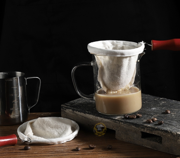 Wooden Handle Coffee Filter