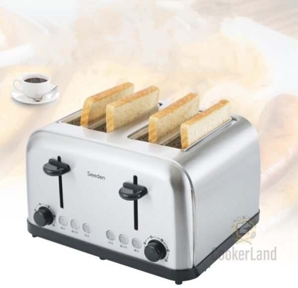 4 Pcs Toast Machine 4格面包机