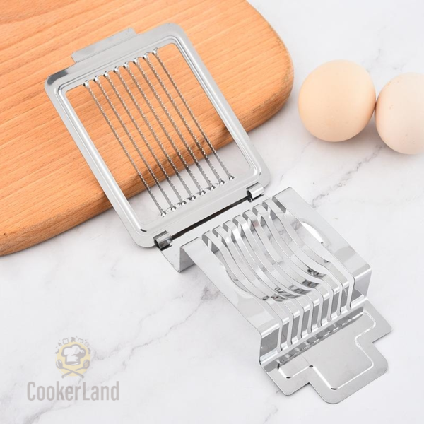 Stainless Steel Egg Slicer 刀片型全钢切蛋器