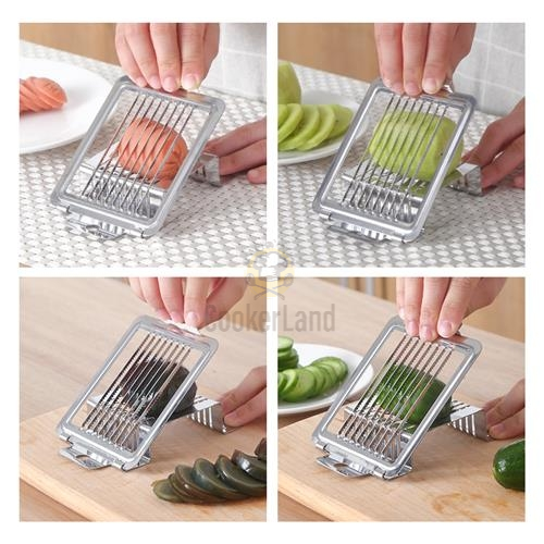 Stainless Steel Egg Slicer 刀片型全钢切蛋器