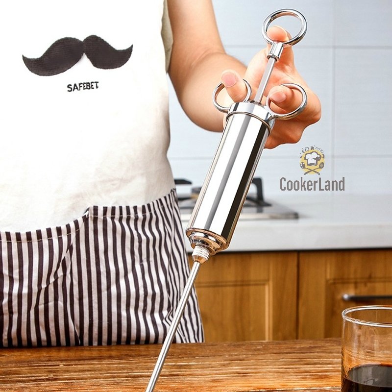 Stainless Steel Marinade Injector (不锈钢腌料注射器) : Cooker Land : Malaysia ...