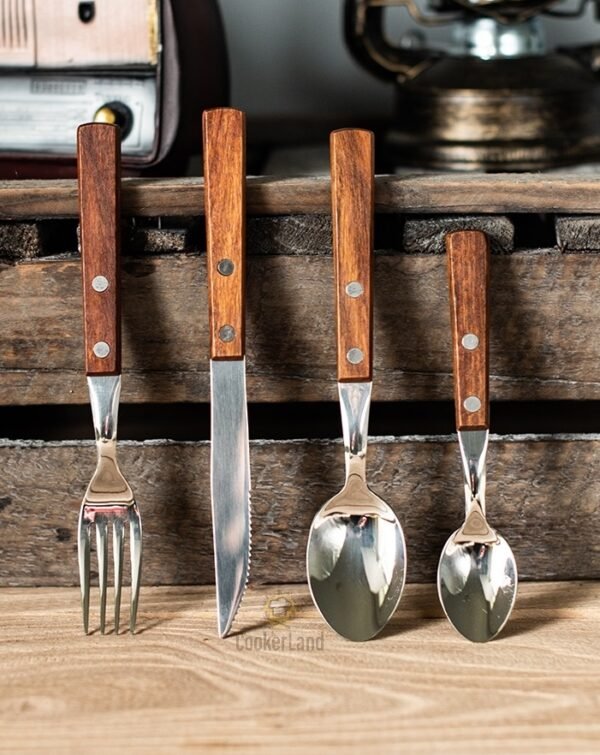 Cutlery with Wooden Handle (木柄餐具)