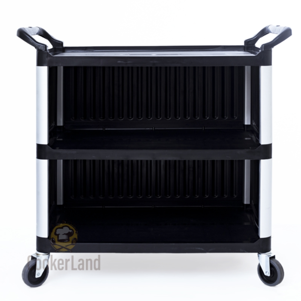 Three Tier Utilities Cart(Black) 三层手推车（黑色）