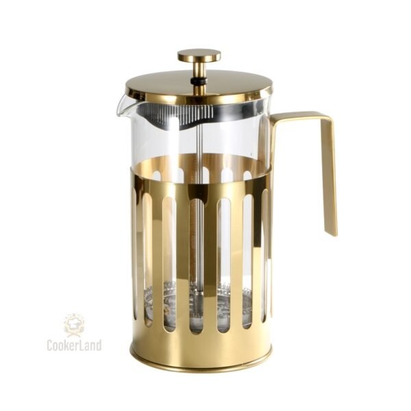 Vertical Line Tea/Coffee Maker 坚纹冲茶器 (镀金）