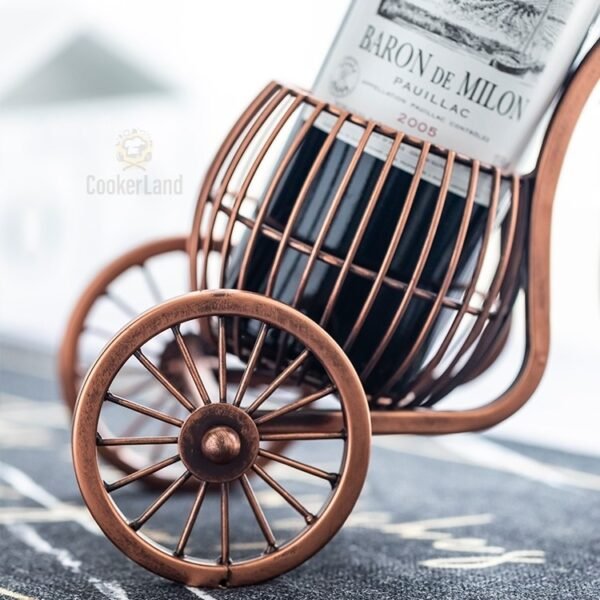 Wine Bottle & Glass Tricycle Rack (三轮车酒瓶和玻璃杯架)