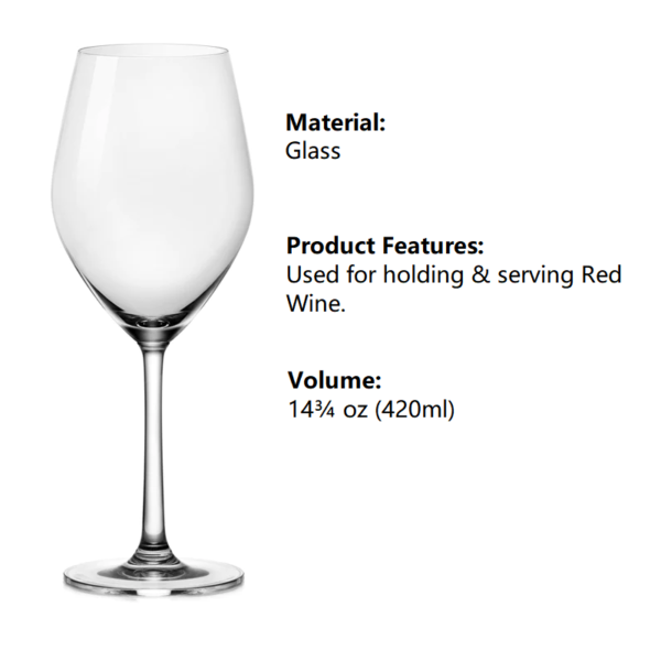 Santa White Red Wine Glass【高脚红酒杯】