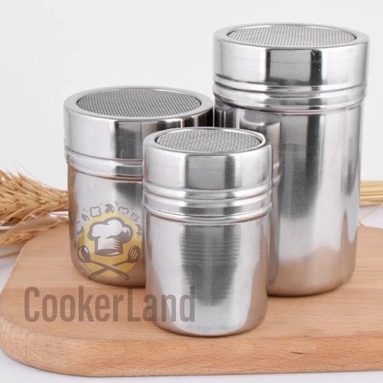 Stainless Steel Powder Shaker [不锈钢撒粉罐]