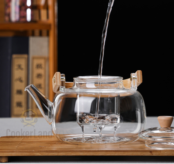 Glass Tea Pot With Handle 提梁壶