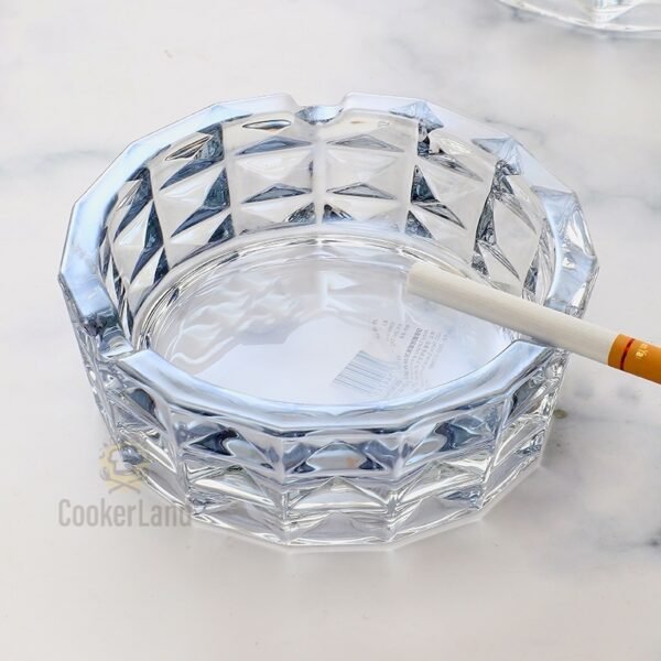 Transparent Ashtray 透明玻璃烟灰缸