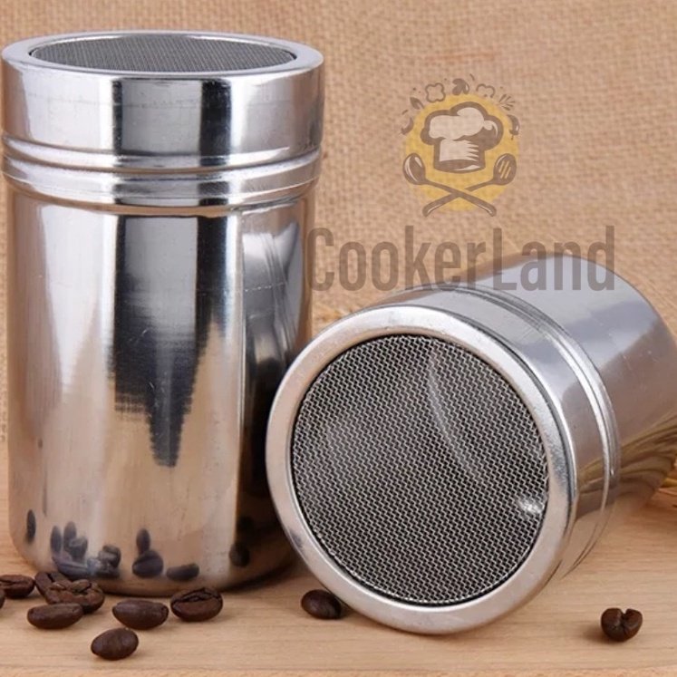 Stainless Steel Powder Shaker [不锈钢撒粉罐] : Cooker Land : Malaysia Kitchen ...