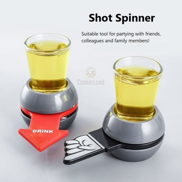 Shot Glass Spinner (指头/箭头转杯)