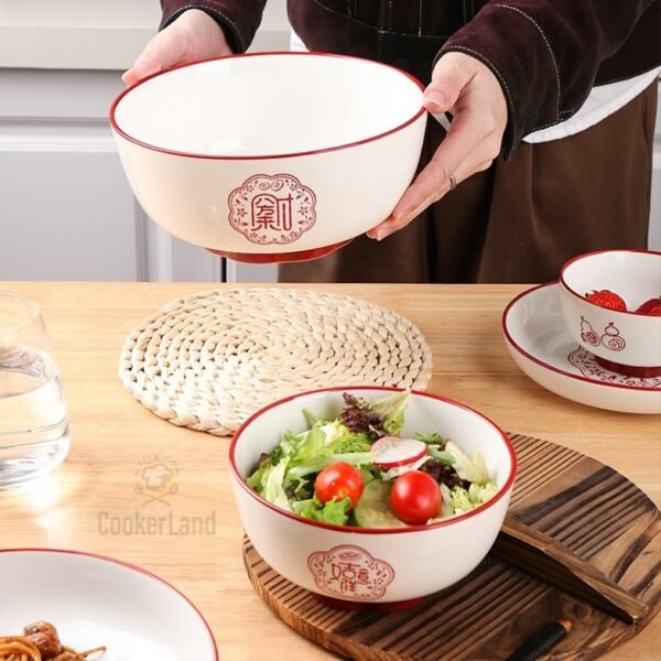 Five-Blessings Tableware 五福餐具