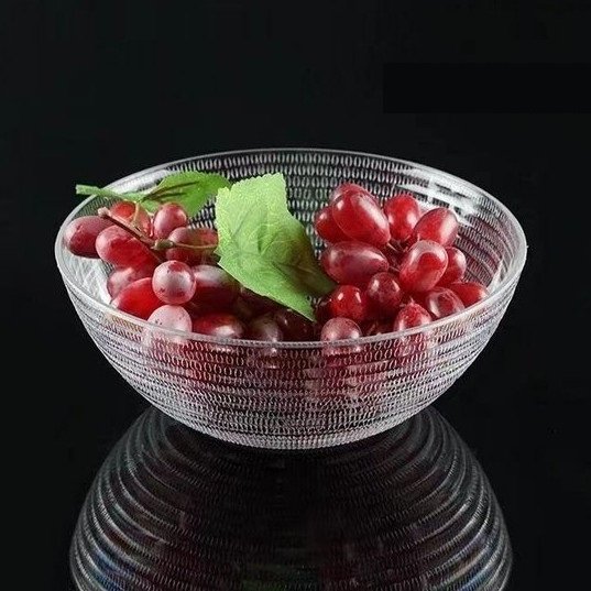 Acrylic Salad Bowl 圆纹沙拉碗