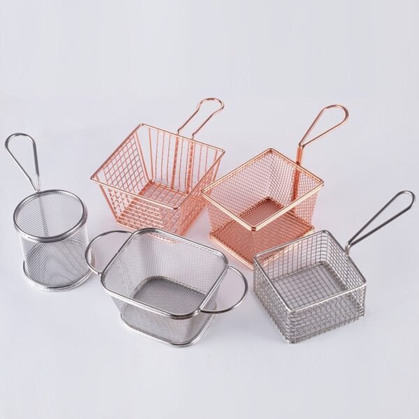 Rosegold Stainless Steel Basket 玫瑰金不锈钢篮