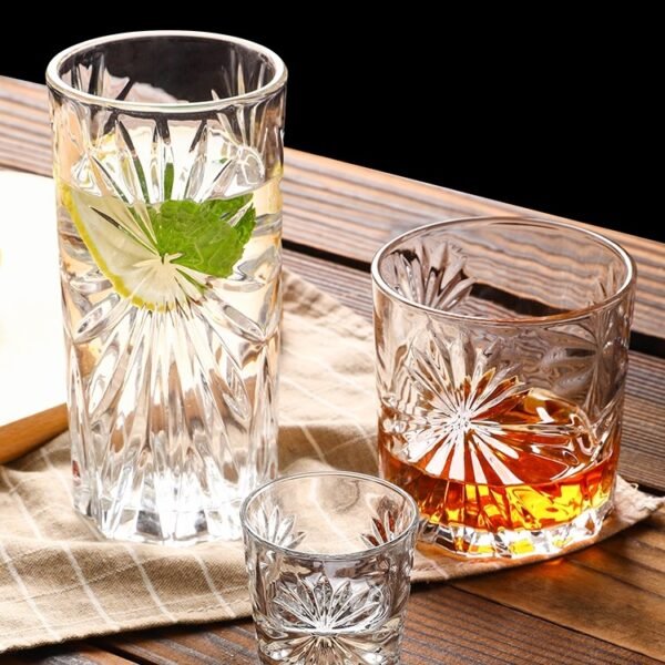 Ice Flower Straight Juice Glass (冰花直汁杯)