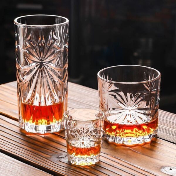 Ice Flower Straight Juice Glass (冰花直汁杯)