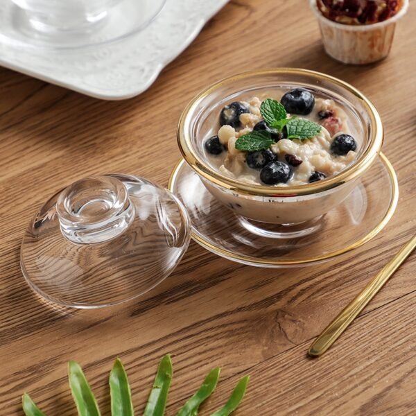 Lidden Glass Bowl Set 带盖玻璃碗套装