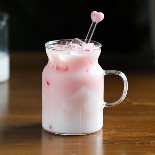 Jug Glass Cup with Handle 水罐玻璃杯