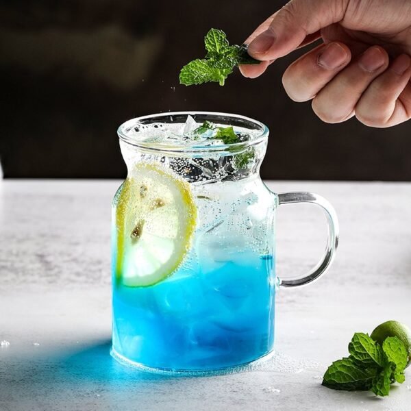 Jug Glass Cup with Handle 水罐玻璃杯
